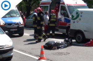 wypadek-pszczynska-motocyklista