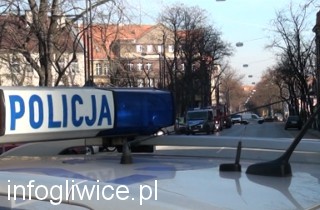 Zakłócono ciszę wyborczą w Gliwicach. Posypały się mandaty policja bomba