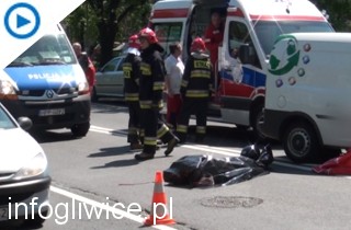 wypadek pszczynska motocyklista wypadek pszczynska motocyklista