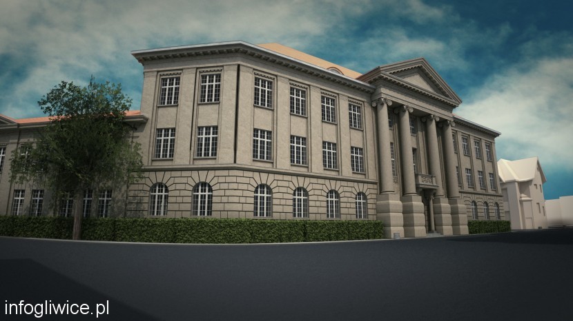 Budynek byłej dyrekcji Huty Gliwice