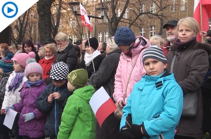 Tak gliwiczanie świętowali 11 listopada (TV)