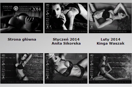 kalendarz modelki430 kalendarz modelki430