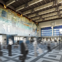 Przebudowa kompleksu dworca w Gliwicach hol główny