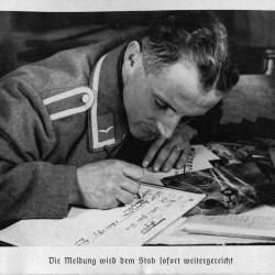 Niemieckie zdjęcie propagandowe. Zbiory Muzeum w Gliwicach 2