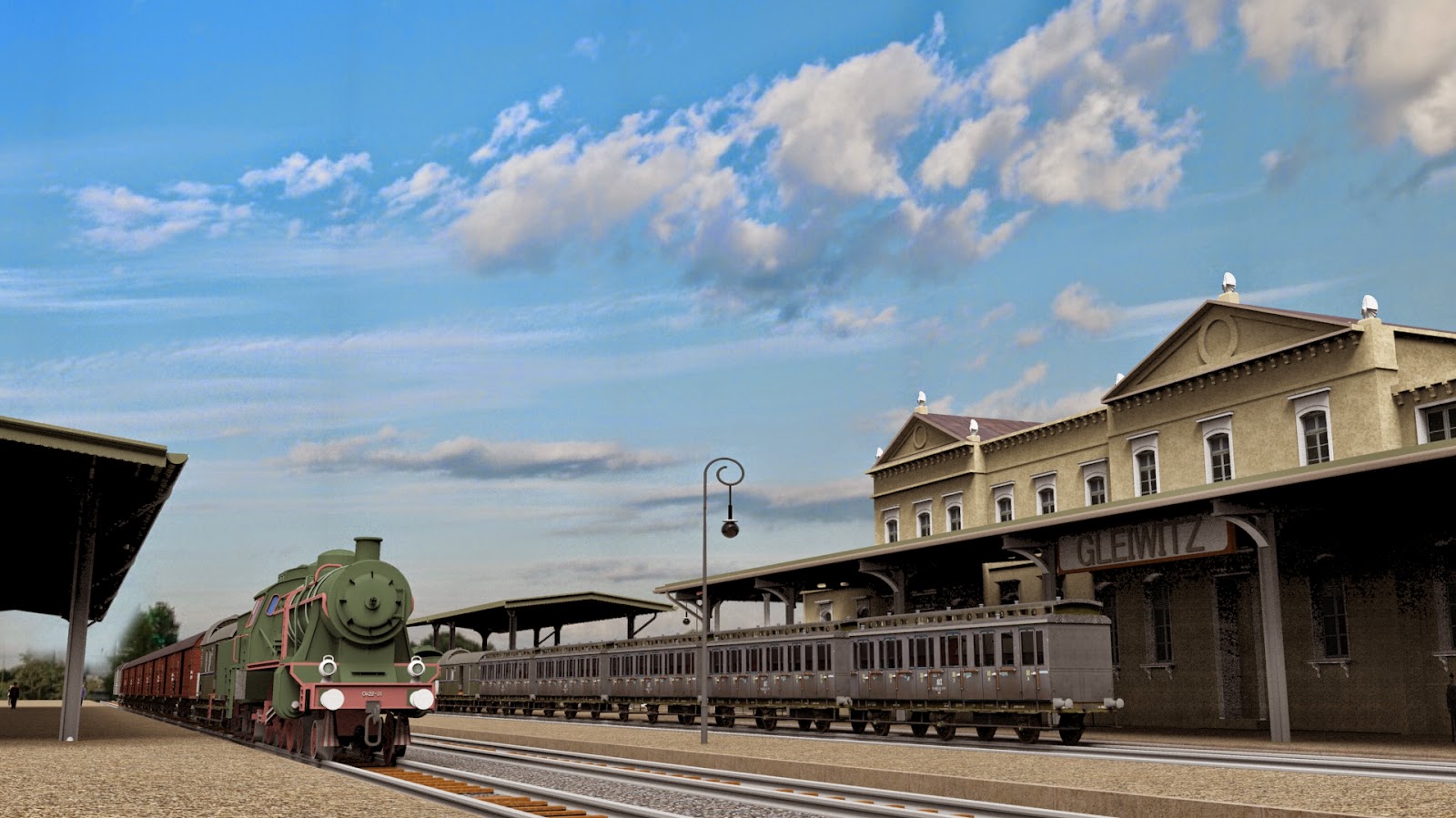 Tak gliwicki dworzec wyglądał w latach 1873-1923﻿