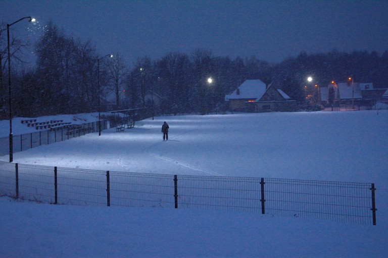Stadion w Wilczym Gardle służy teraz biegaczom narciarskim