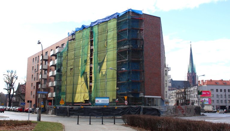 Plomba w centrum Gliwic prawie gotowa