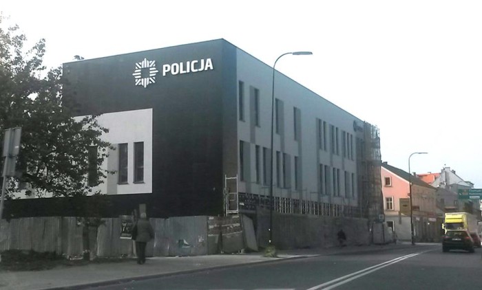 Komisariat w trakcie budowy