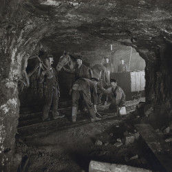 003 Górnicy przy kolejce konnej fot. arch. Muzeum w Gliwicach