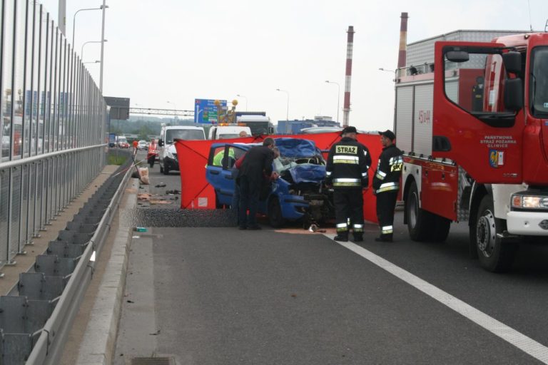 Tragiczny wypadek na autostradzie A1 pod Gliwicami