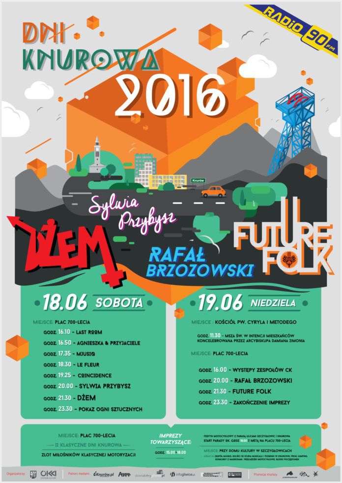 Dni Knurowa 2016 Plakat Dni Knurowa 2016 Plakat