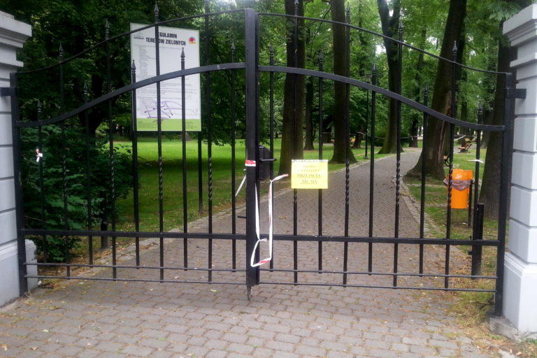 Część parku Chopina wyłączona z użytkowania. Dlaczego?