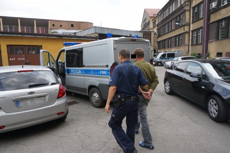 Kradli manekina spod sklepu. Zaatakowali interweniującego policjanta