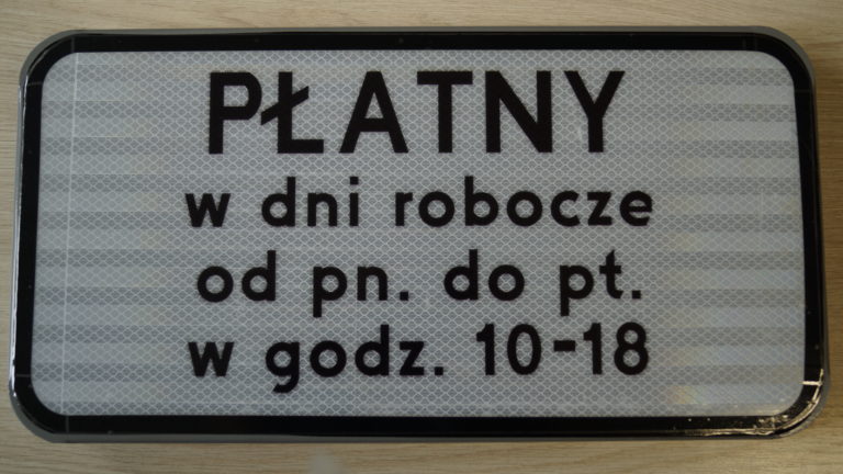 Uzupełnią oznakowanie strefy płatnego parkowania