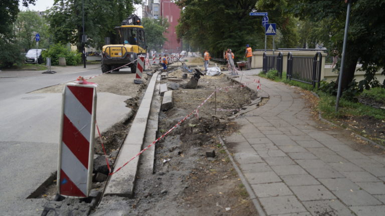 Utrudnienia w centrum Gliwic. Remont nawierzchni jezdni