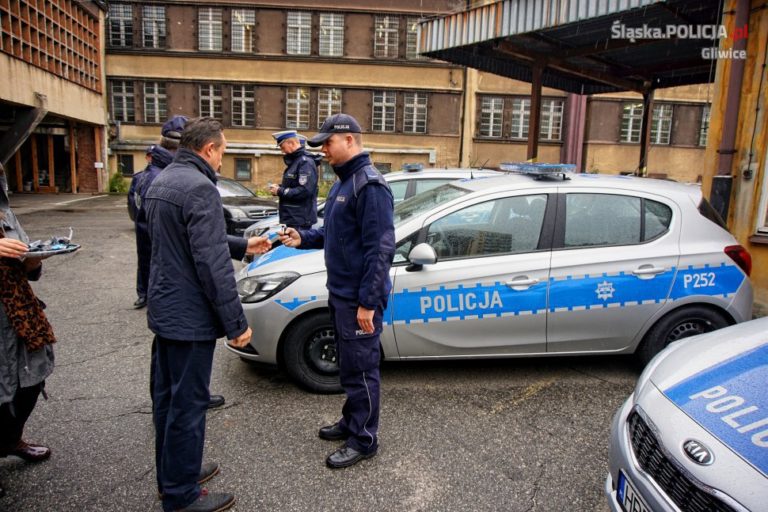 Miasto Gliwice współfinansowało zakup 9 nowych radiowozów