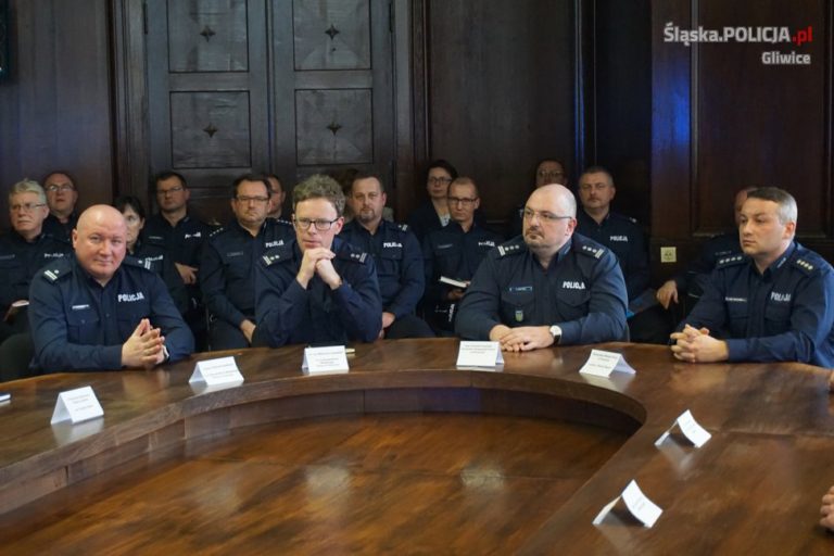 Spada przestępczość w Gliwicach. Policja chwali się wynikami