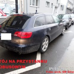 postoj na przystanku