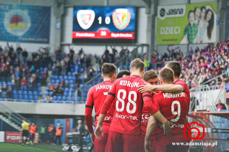 Piast w końcu wygrywa. Śląsk pokonany 2-0