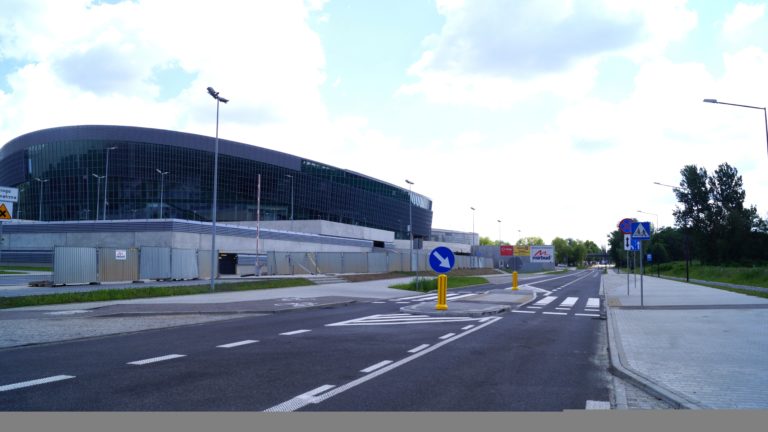 Drogi wokół Hali Gliwice jak nowe