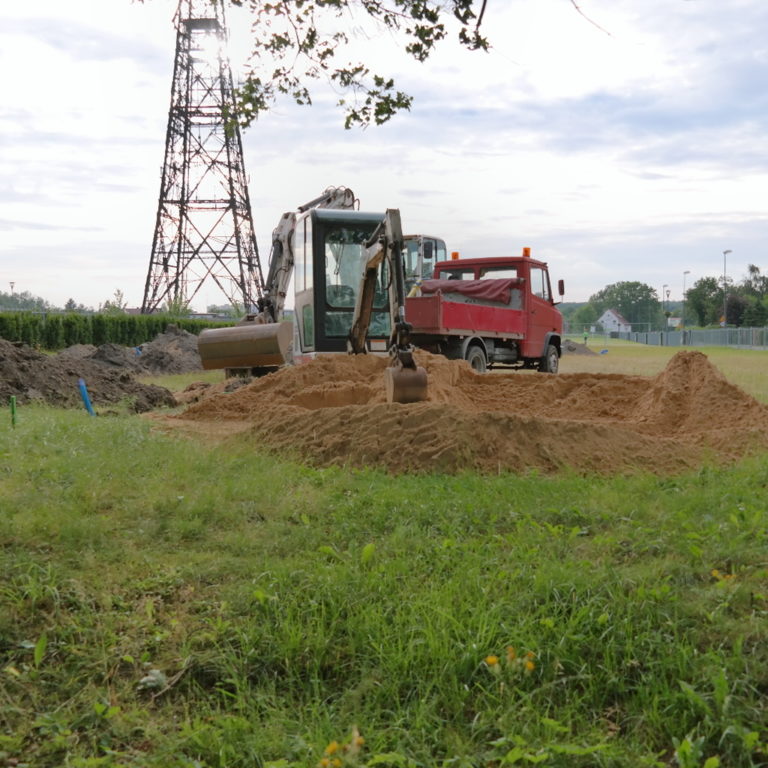 Przy Radiostacji budują park sensoryczny. Co to będzie?