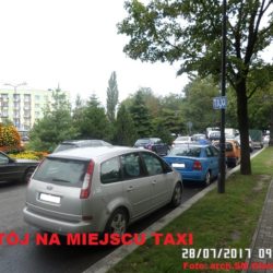Postj na miejscu TAXI