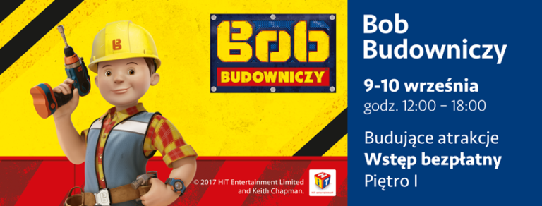 Bob Budowniczy odwiedzi Forum. Mnóstwo atrakcji dla dzieci