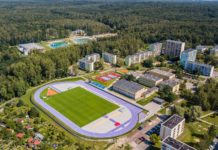 Arena lekkoatletyczna z zadaszonymi trybunami Arena lekkoatletyczna gliwice