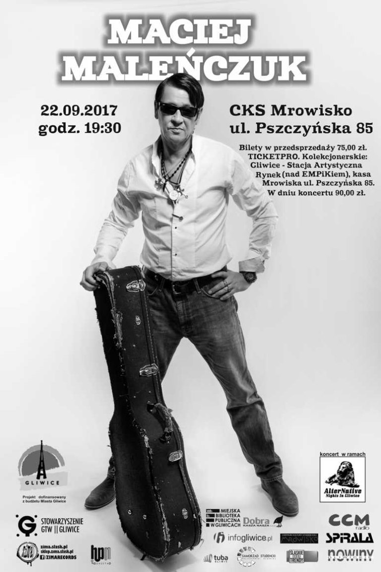 Maciej Maleńczuk zagra w Gliwicach