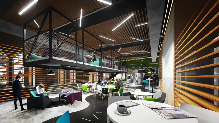 Tak bedą wyglądały wnętrza byłej poczty głównej (wizualizacje)