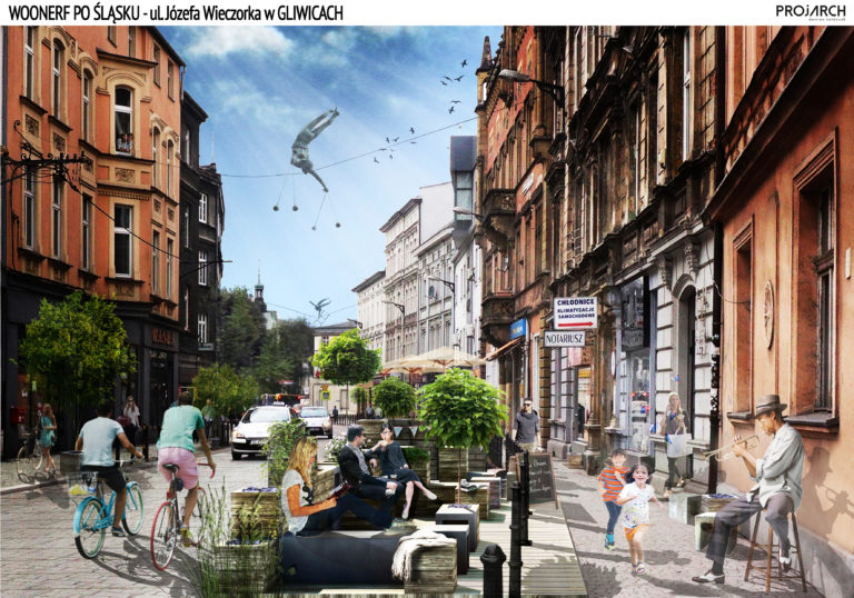 Woonerf na ulicy Wieczorka. Co to jest?