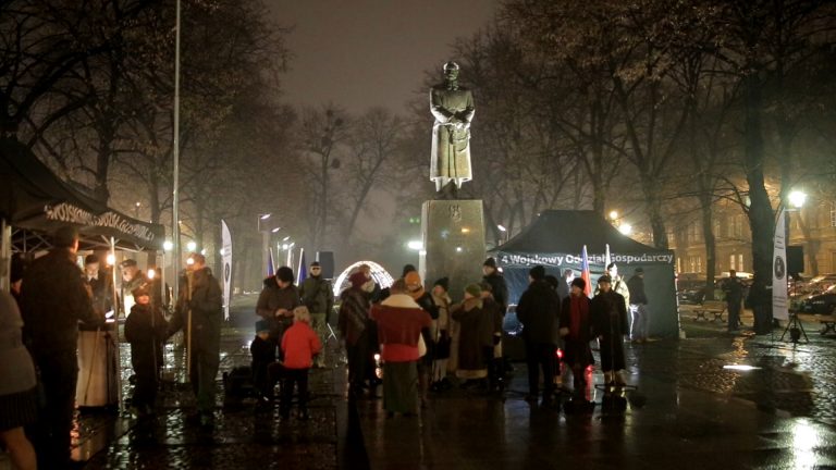 W Gliwicach oddali hołd Piłsudskiemu w 150. rocznicę jego urodzin