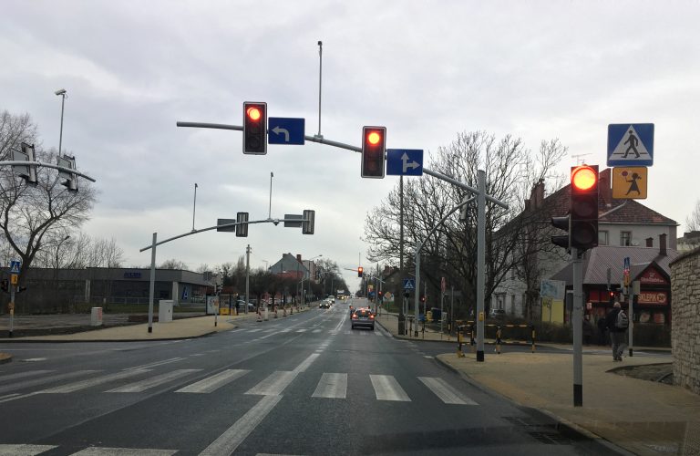 W Gliwicach piesi będą krócej czekać na zielone światło