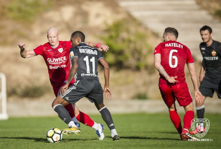 Piast zremisował z wicemistrzem Rosji – CSKA Moskwa (wideo)