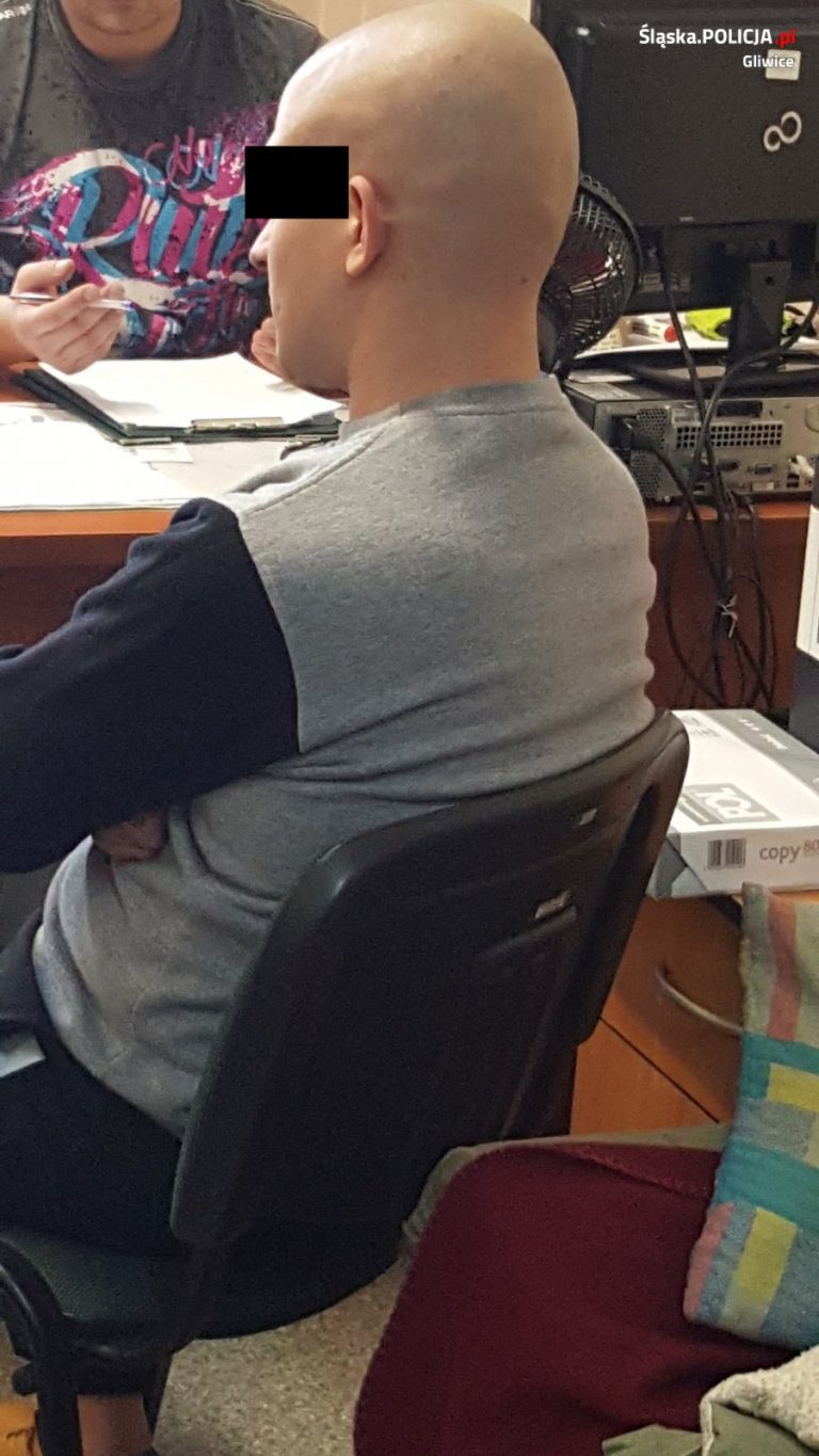 Gliwiczanin podejrzany o handel narkotykami został zatrzymany