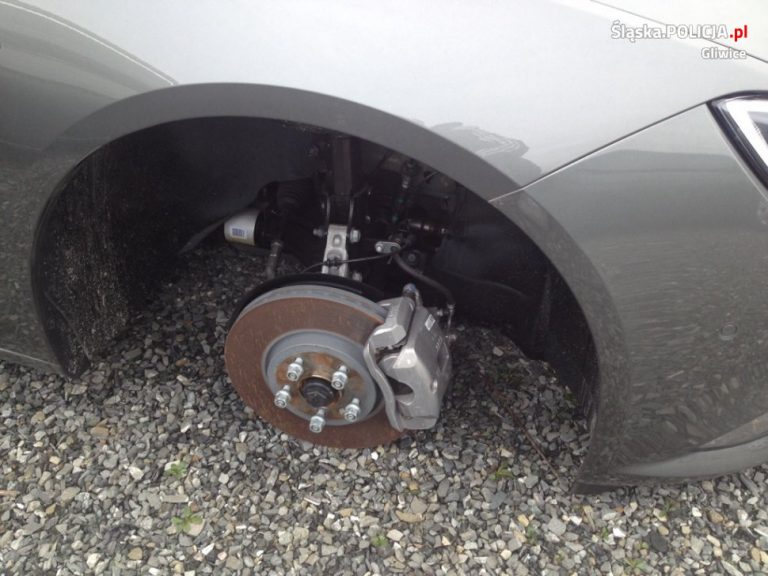 Kradł koła samochodów. Policjanci przygotowali zasadzkę