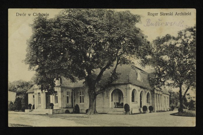 Artefakty z Niepodległą Poszukiwanie narodowych form w architekturze Dwór w Cichowie data powstanie dokumentu 1906 1918 Nakład L. Durczykiewicza źródło Polona