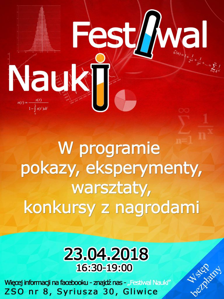 Festiwal Nauki w Gliwicach już w poniedziałek