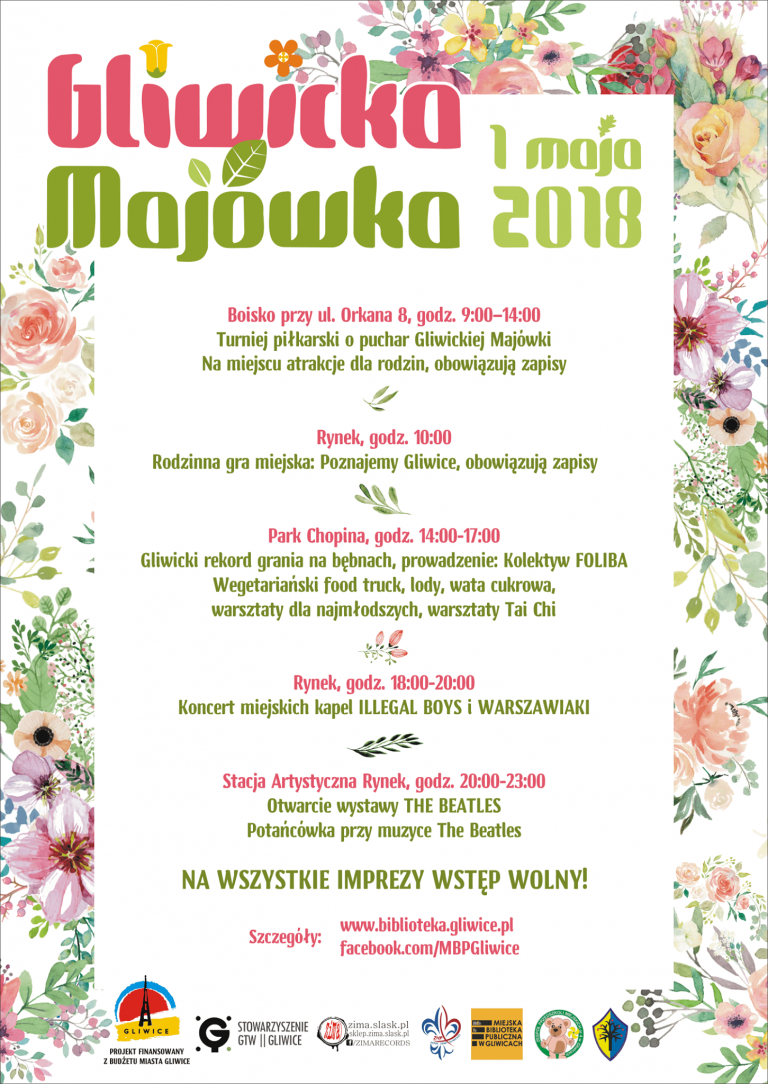 Majówka w Gliwicach. Sprawdź, co będzie się działo