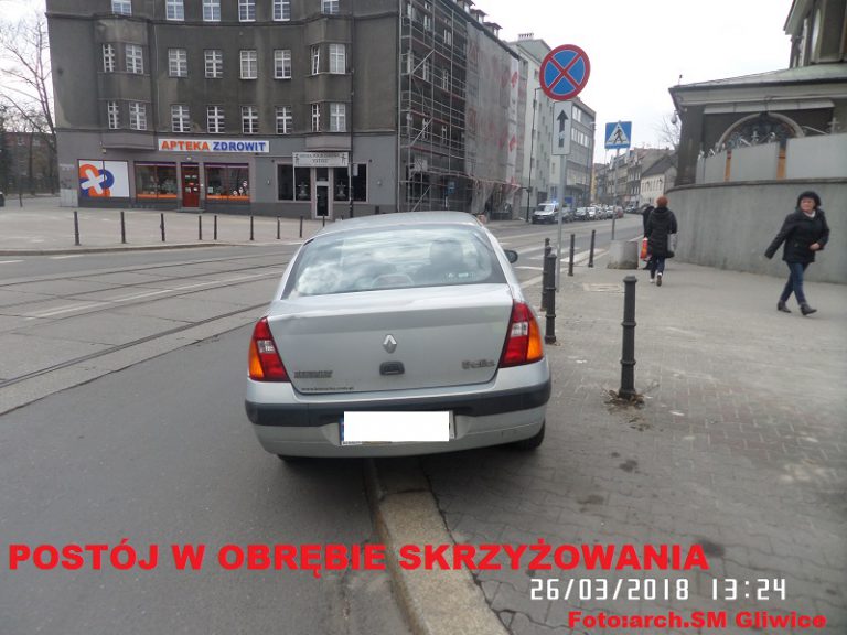 Mistrzowie parkowania w Gliwicach. Zobacz zdjęcia wykonane przez straż miejską