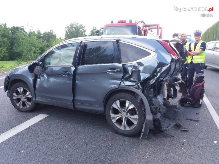 Karambol na gliwickiej DTŚ