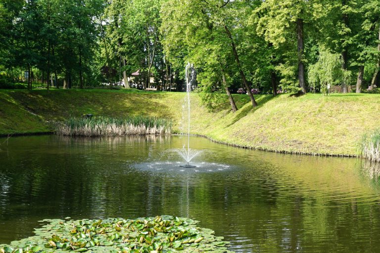 Nowa fontanna w Gliwicach. Atrakcja w parku Szwajcaria