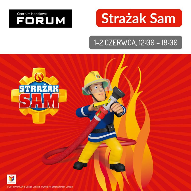 Strażak Sam w Forum. Niezwykła atrakcja dla dzieci