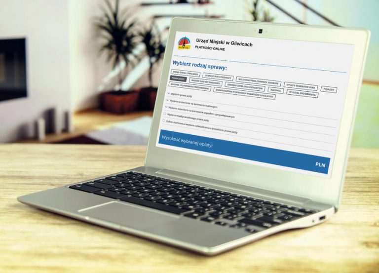 Miasto Gliwice wdrożyło szybkie płatności online