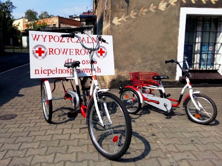 Niepełnosprawni również wypożyczą rowery w Gliwicach