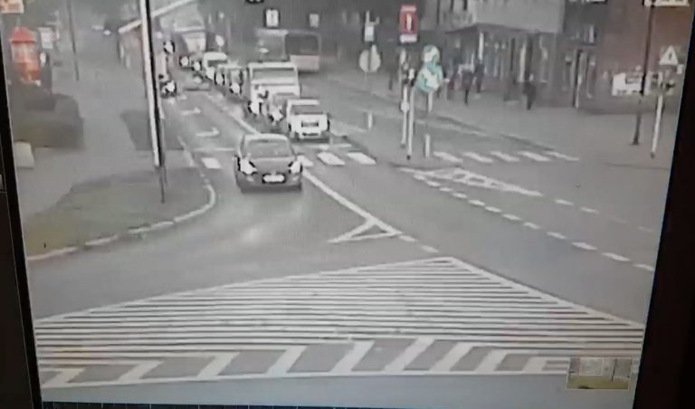 Kolejne potrącenia pieszych w Gliwicach. Zobacz film