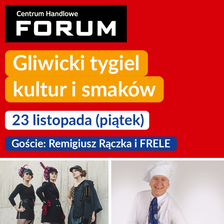 Frele i Remigiusz Rączka w Forum. Gliwice to tygiel kulturowy