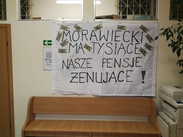 Protest pracowników prokuratury w Gliwicach