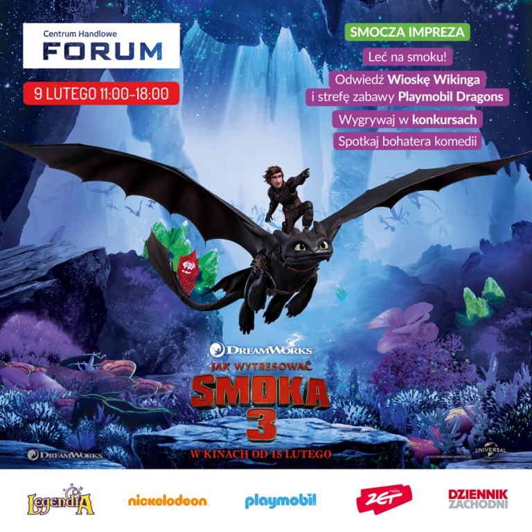 Smocza impreza w CH FORUM. Mnóstwo atrakcji dla dzieci