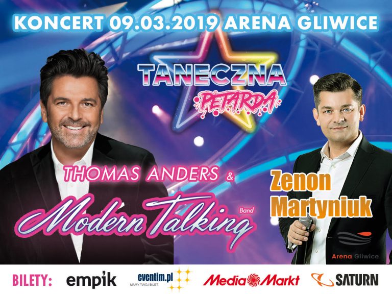 Koncert Modern Talking i Zenka Martyniuka w Arenie Gliwice
